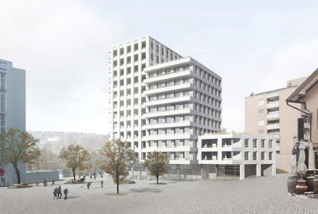 Wohn- und Geschäftshaus Industrieplatz Neuhausen am Rheinfall
